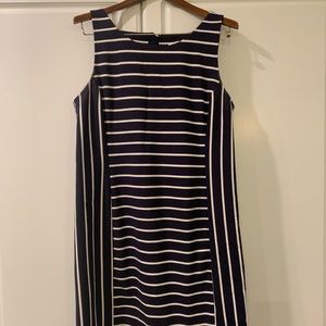 Banana Republic Blue and White striped dress